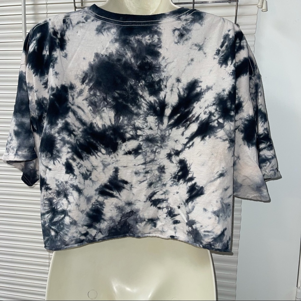 AC⚡️DC Tie Dye Crop Top - Picture 4 of 5